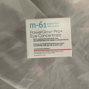 m-61 PowerGlo+ eye concentrate and PowerGlo+ Neck cream. Both are brand new.